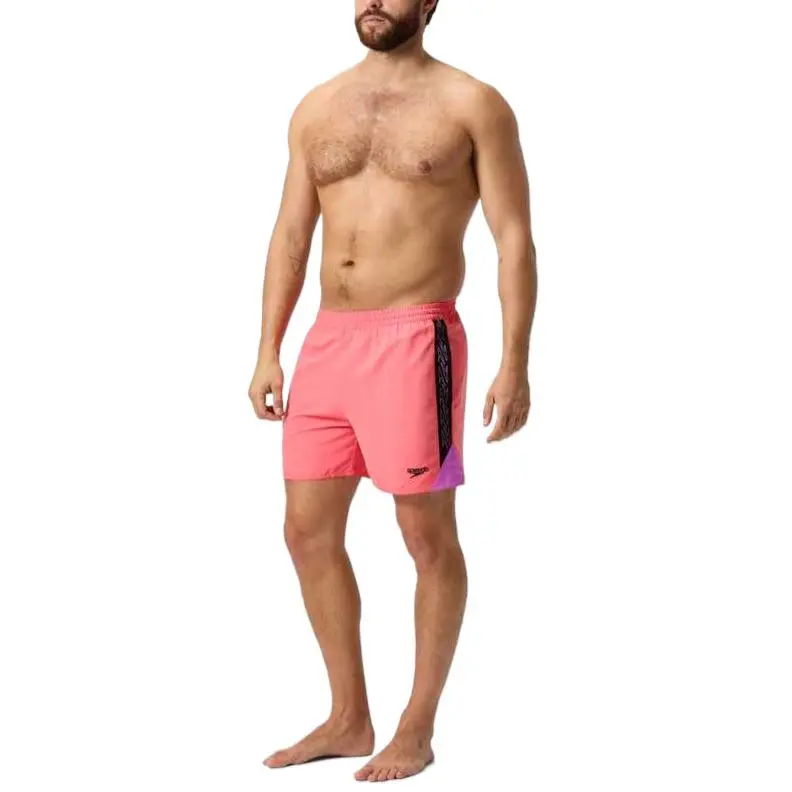 Speedo HyperBoom Splice Swimming Shorts Men's Pink-7