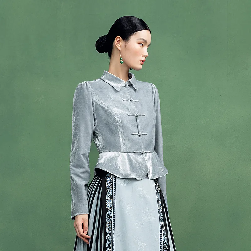 A LIFE ON THE LEFT Cropped Coat Women's-17