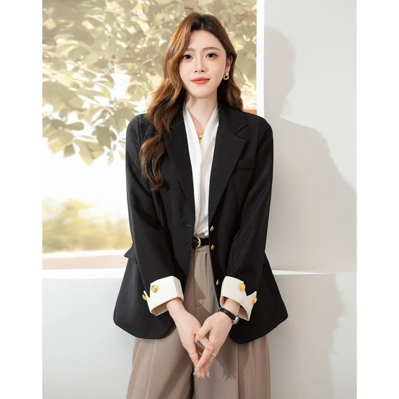 Like The Age Of Water Business Suit Women's Black-2