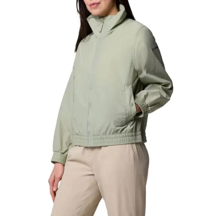 Columbia Time Is Right Trench Coat Women's Pea Green-2