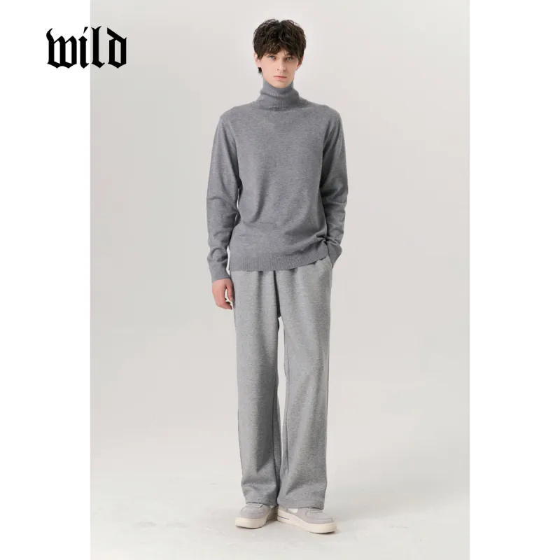 WILD LEADER Casual Pants Unisex-3