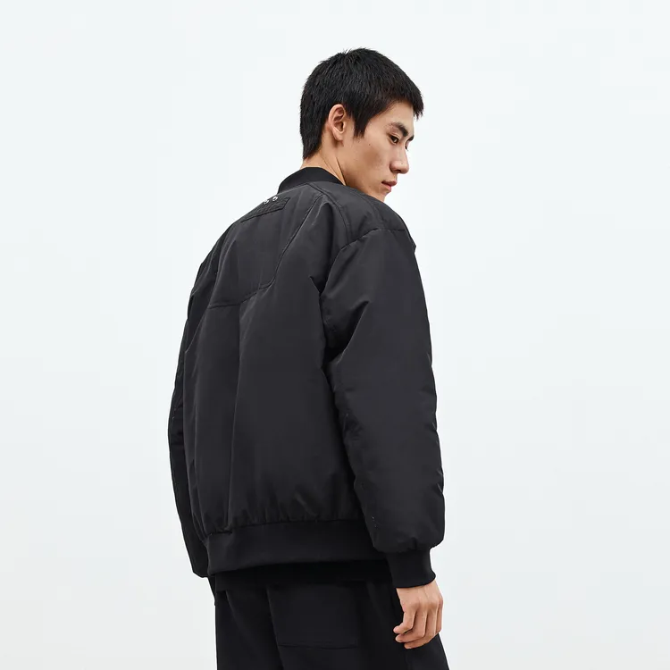 PEACEBIRD MEN Jacket Unisex Black-4