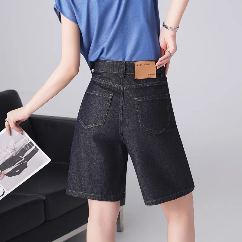 TERRE BLEUE Denim Shorts Women's-4