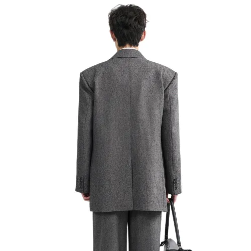 EARL JOEL Business Suit Men's Calm Gray