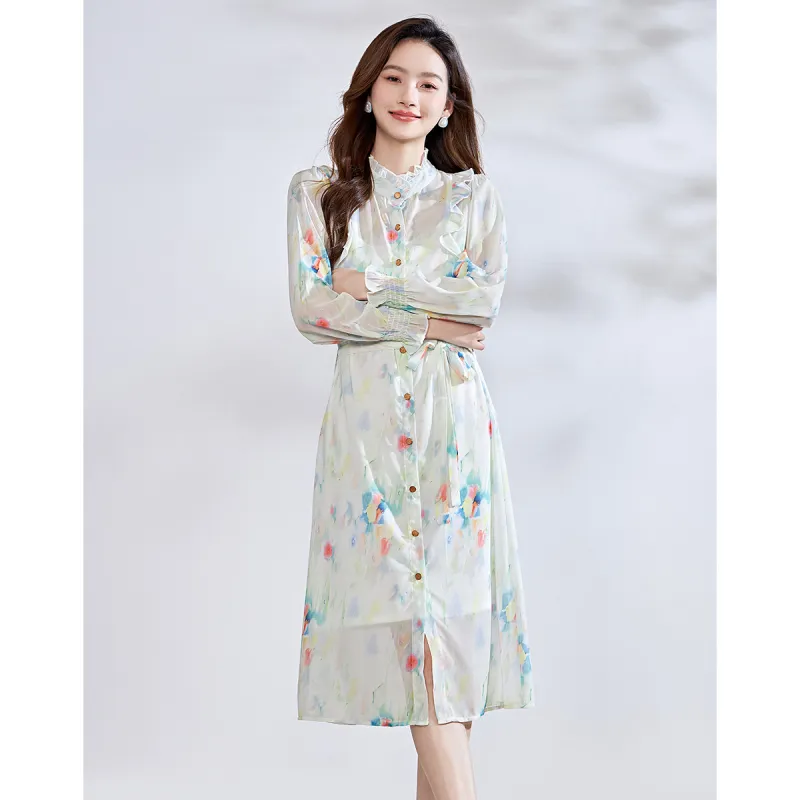 Love Elaine Long Sleeved Dress Women's Image Color-3