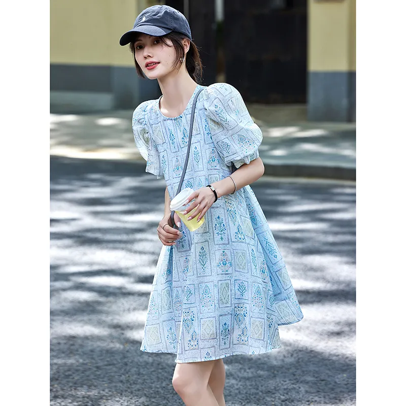 A Paradise For Awakening Short Sleeved Dress Women's-6