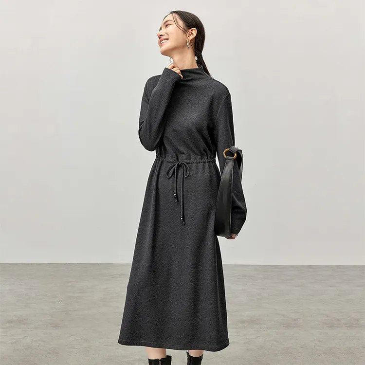 SENTUBILA Long Sleeved Dresses Women's-3