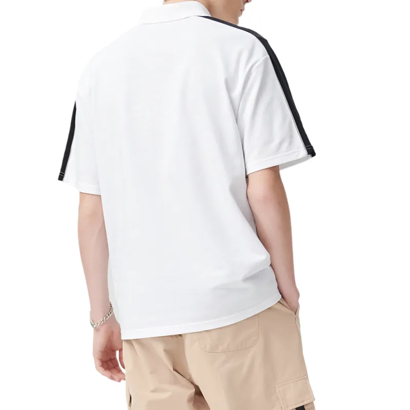 FILA x White Mountaineering Polo Shirt Men's Standard White-3