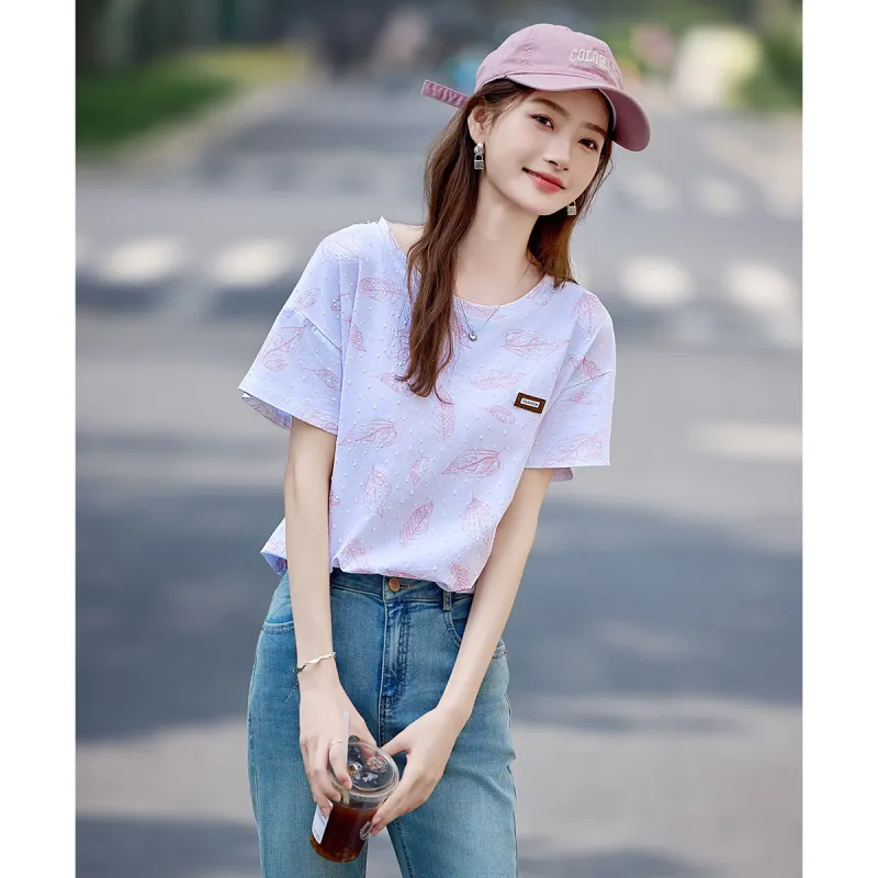 Still quiet T Shirts Women's White-3