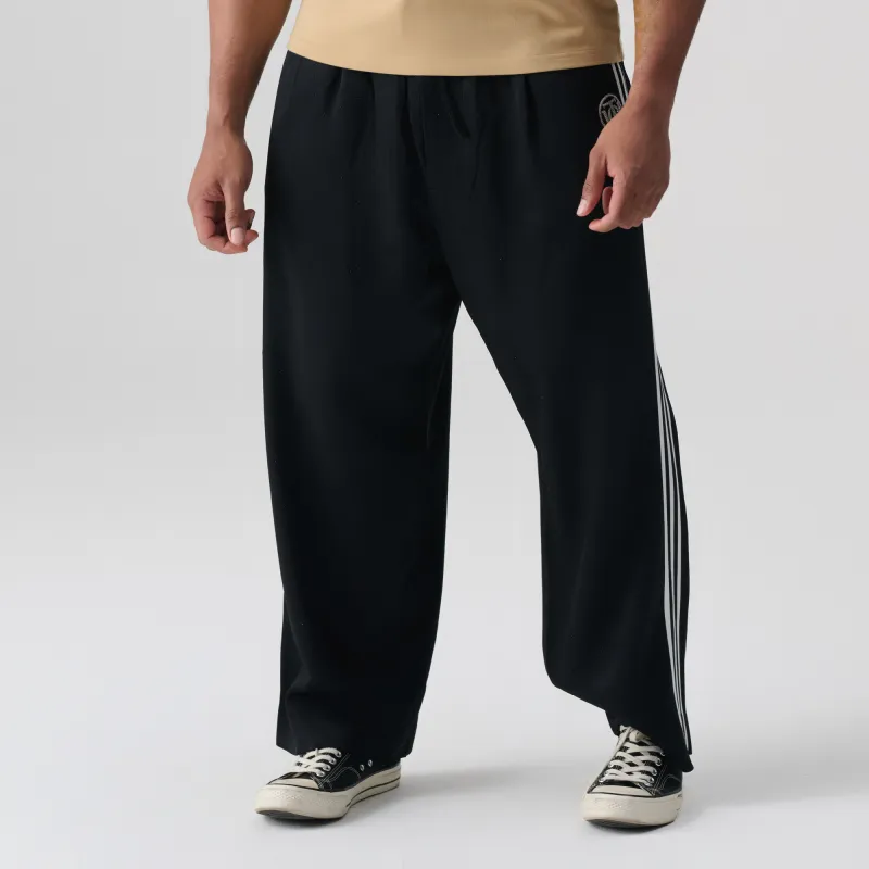 TCH Casual Pants Unisex Black Base With Silver Logo-2