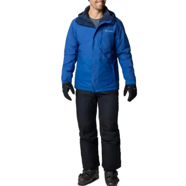 Columbia Snow Glide Jacket Men's Blue-4
