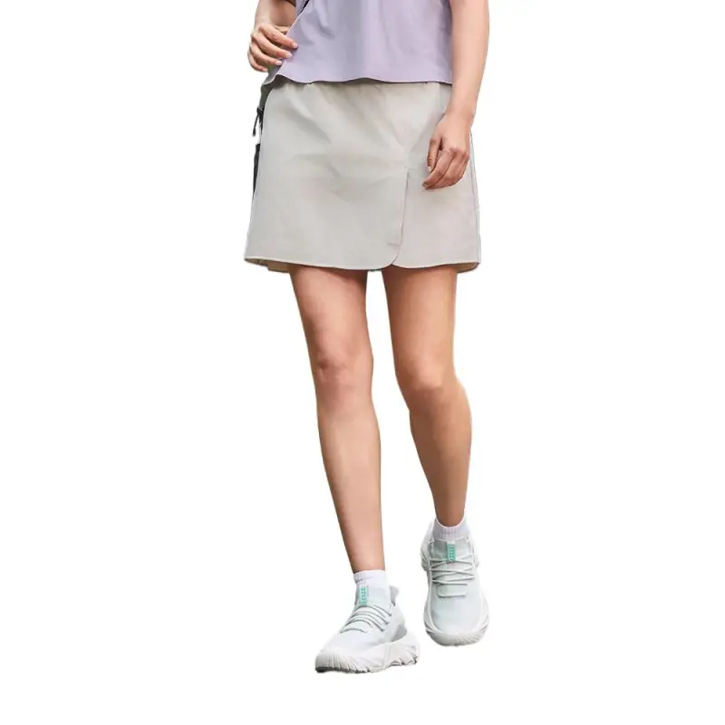 Under Armour SS25 Casual Shorts Women's Coix Seeds White-1