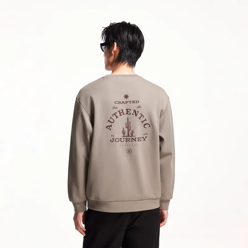 JACK JONES· Sweatshirt Men's Mushroom Brown-4