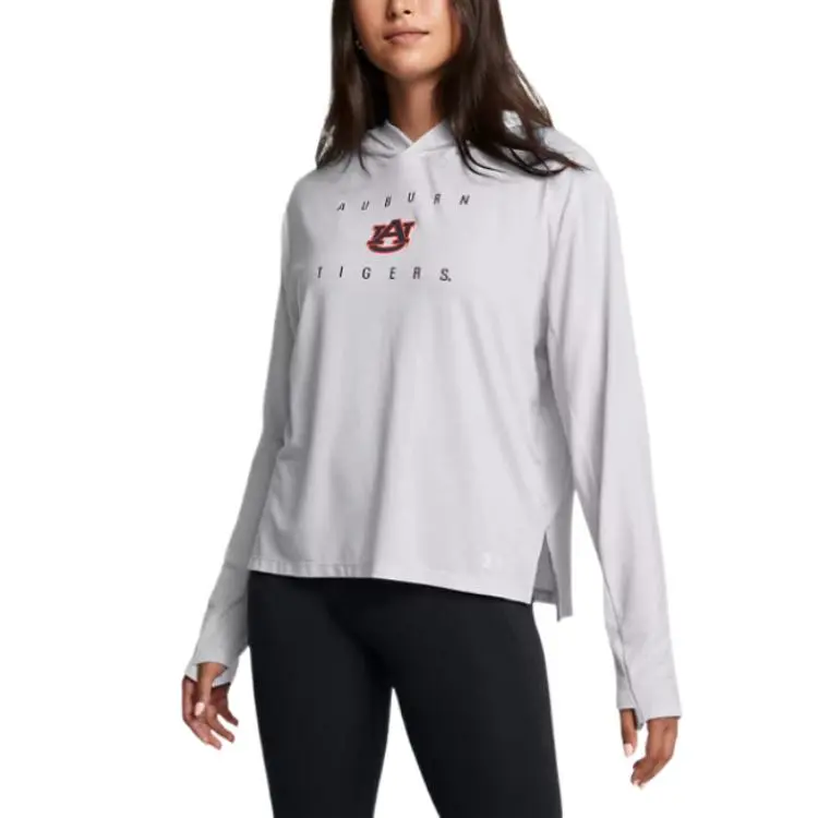 Under Armour BreezyCollegiate Sweatshirt Women's Light Gray-2