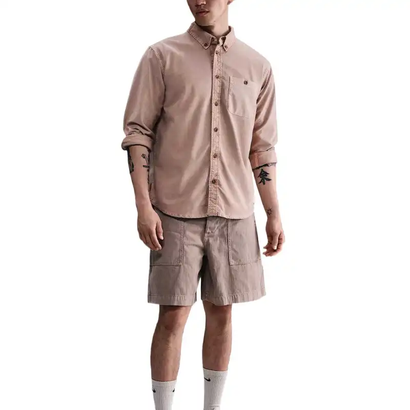 Nike Swoosh Shirts Men Khaki-1
