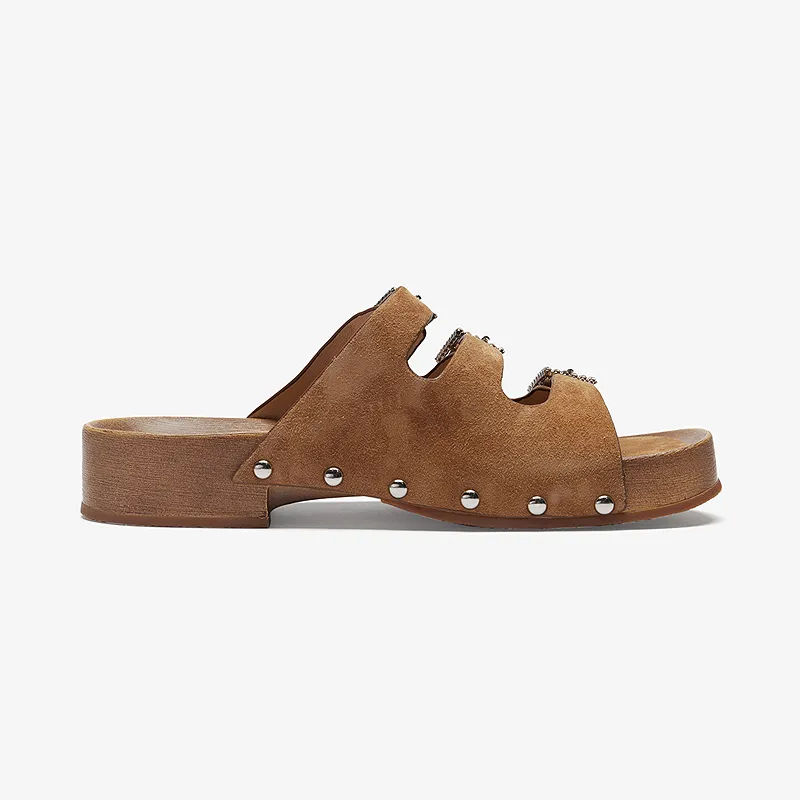 Le Saunda Abrasion Resistant Slide Slippers Women's-5