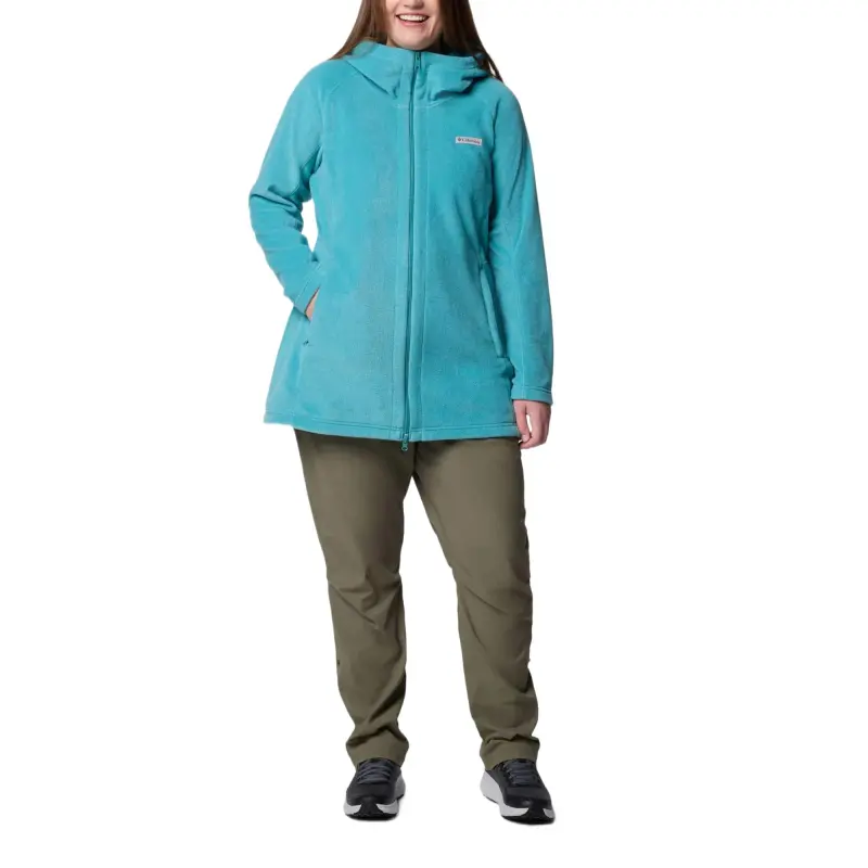 Columbia Benton Springs Velvet-feel Coat Women's Turquoise-4