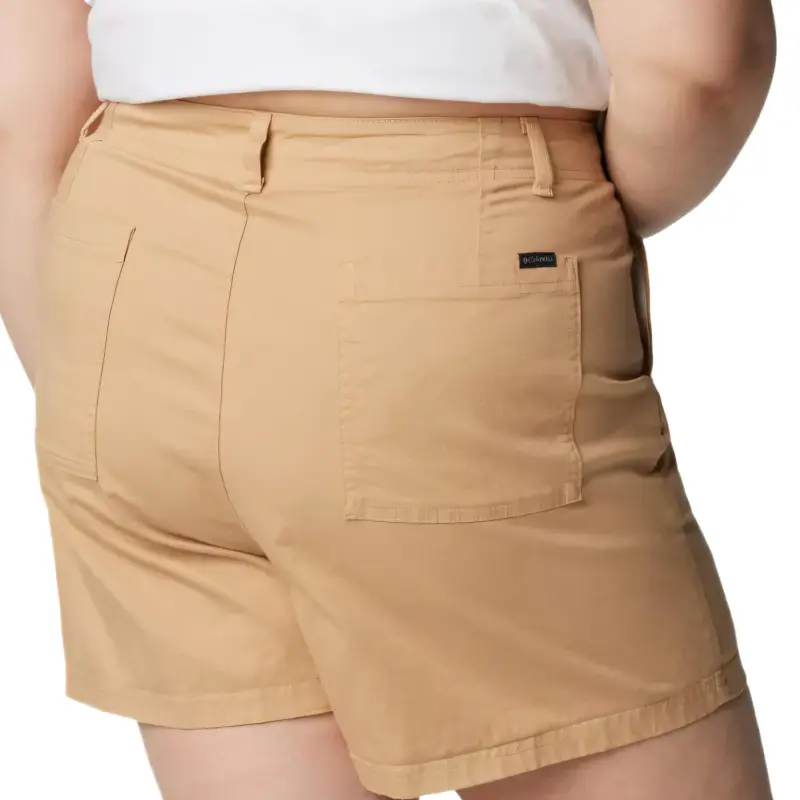 Columbia Calico Basin Casual Shorts Women's Earth Yellow-4