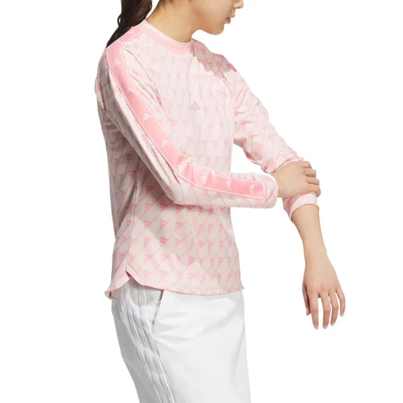 Adidas MONOGRAM Shirt Women's Pink-3