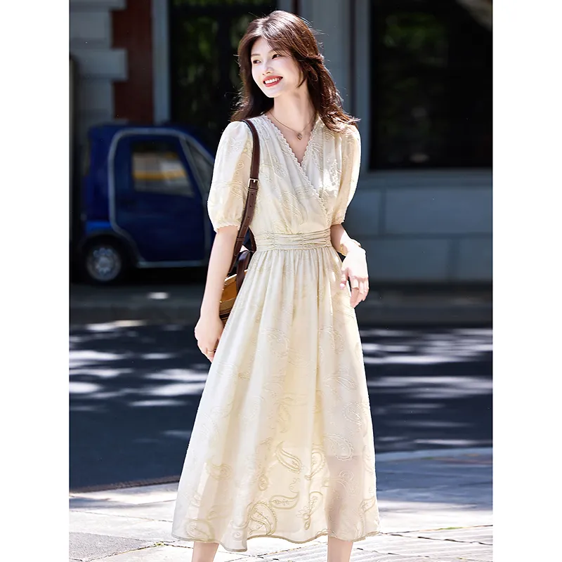 A Paradise For Awakening Short Sleeved Dress Women's-2