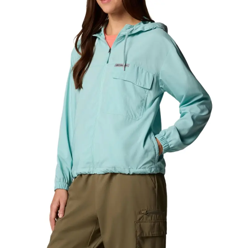 Columbia Skien Valley Sweatshirt Women's Light Blue-2
