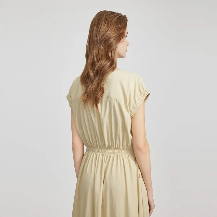 ELLE Short Sleeved Dress Women's-5