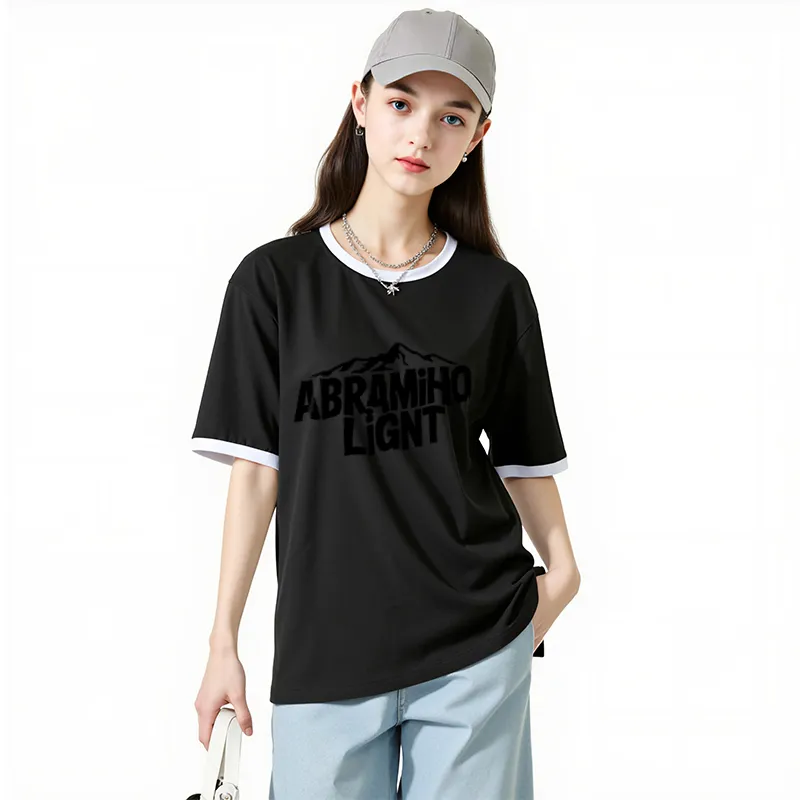 FAIRWHALE Drop Shoulder Sleeve T Shirt Women's-18