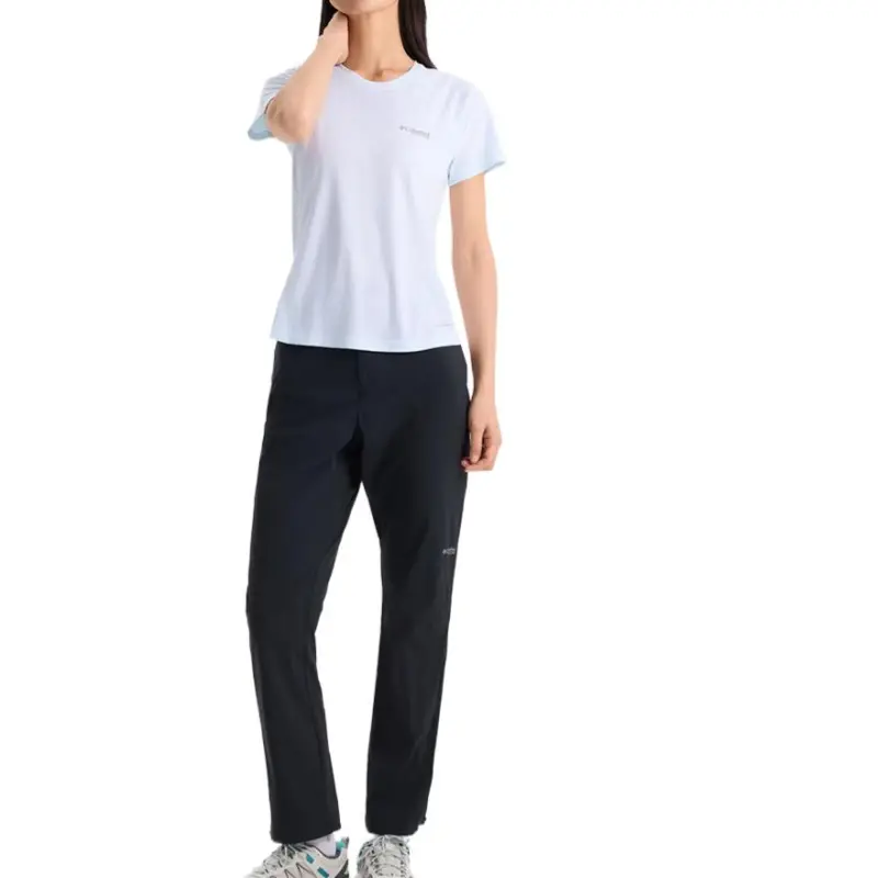 Columbia TITANIUM SS25 T Shirt Women's White-2