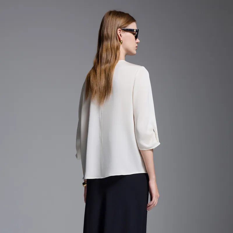 3COLOUR Shirts Women's Ecru-6
