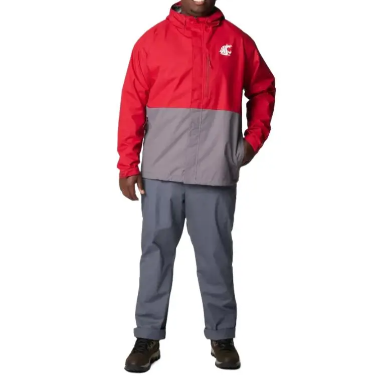 Columbia Collegiate Field Bound Jacket Men's Red Velvet/City Gray-3