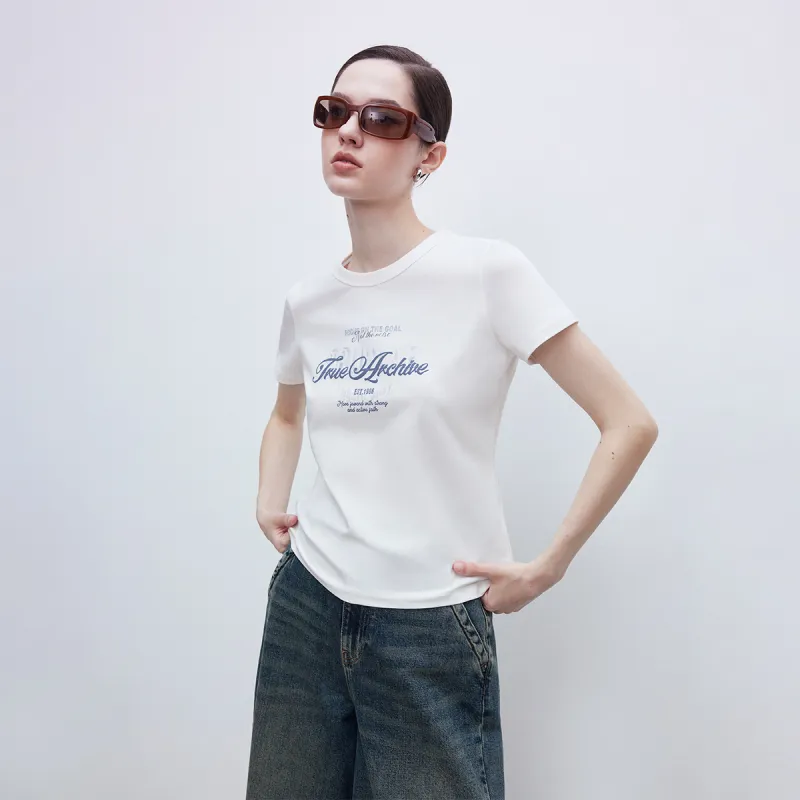 ONLY T Shirts Women's A43 Cream White-5