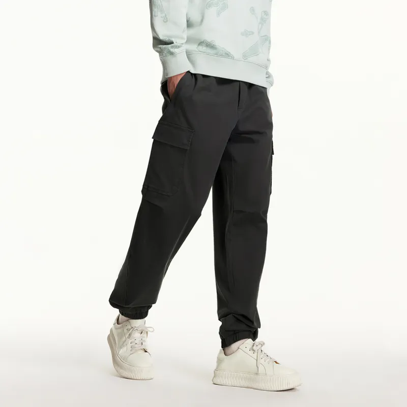 JACK&JONES Casual Pants Men E44 Black Sandy-4