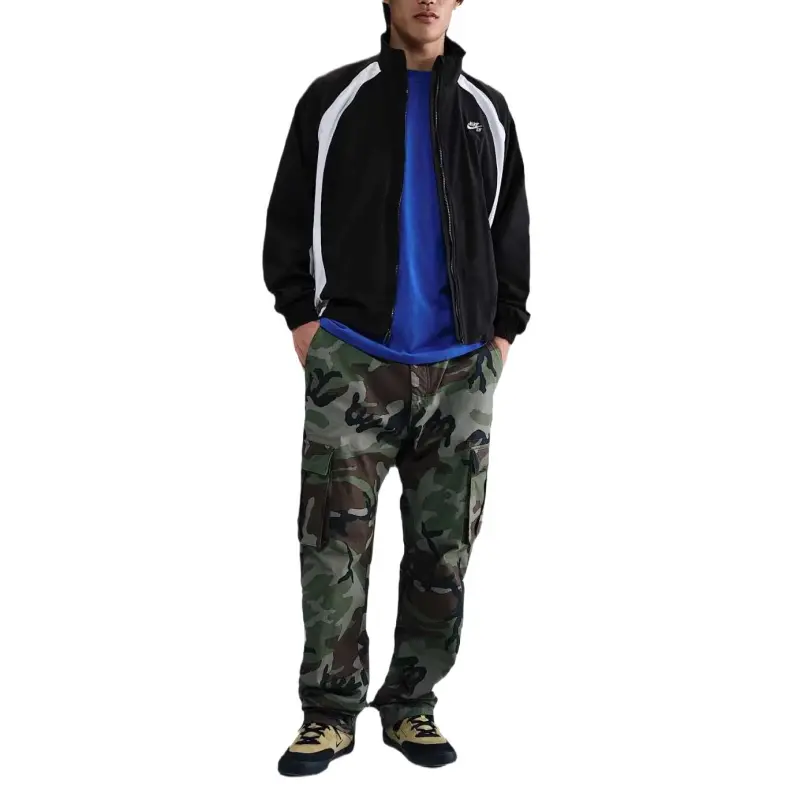 Nike Jackets Men Black/White-1