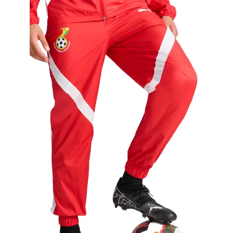 PUMA Soccer Bottoms Men Red-2