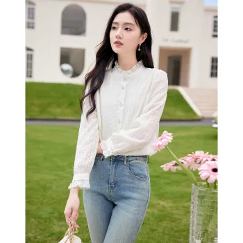 Like The Age Of Water Spring Sweatshirt Women's Ecru