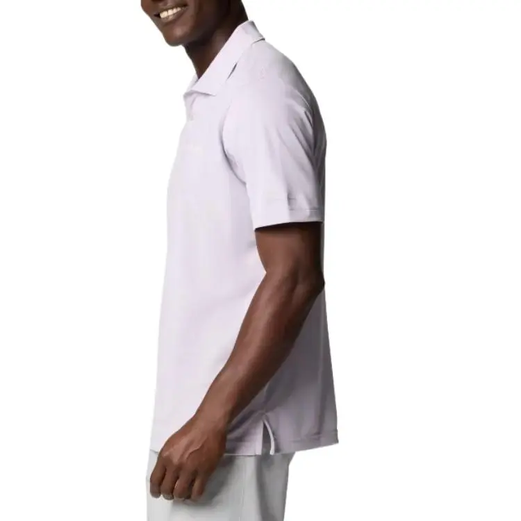 Columbia PFG Freezer Polo Shirt Men's Lavender Pearl-2