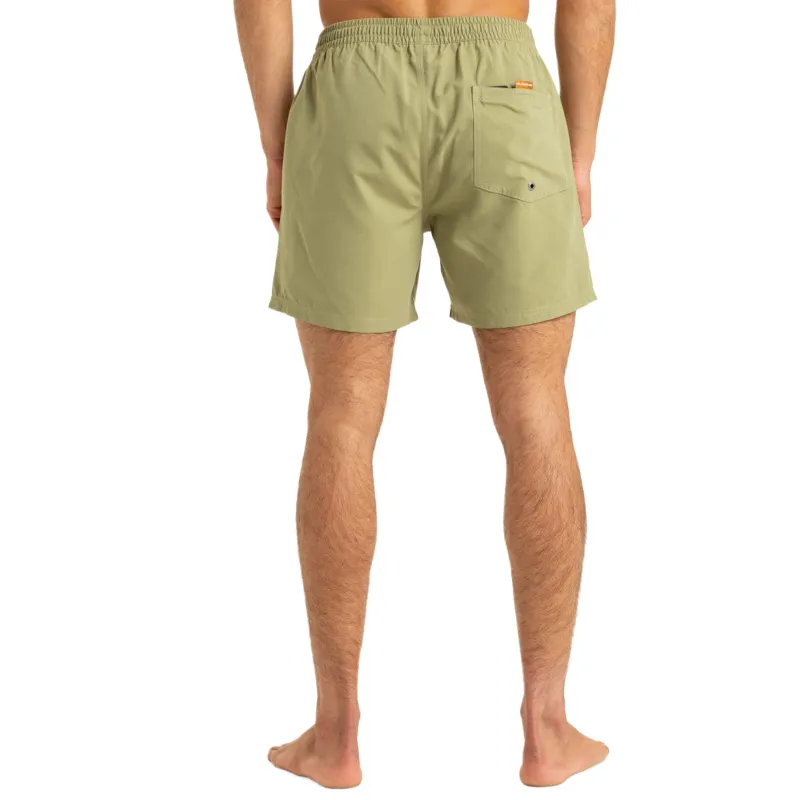 Quiksilver Everyday Solid Volley Beach Shorts Men's Green-3