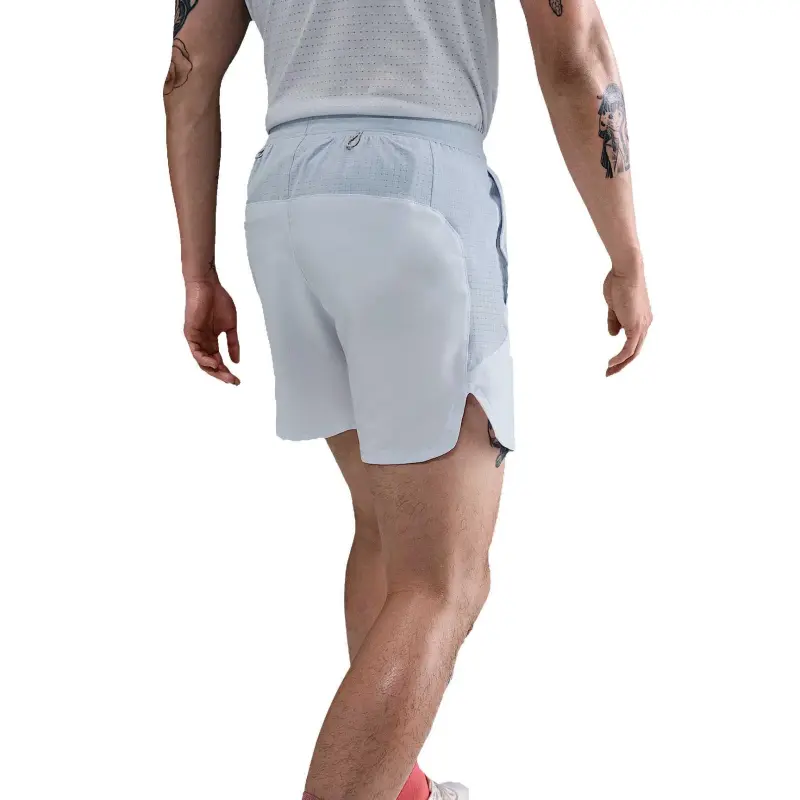 Nike Dri Fit Casual Shorts Men's Soccer Gray/Light Armory Blue/Preppy Gray/Black-1