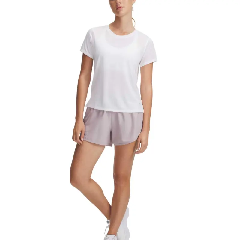 Under Armour UA Fly By Casual Shorts Women's Gray-2