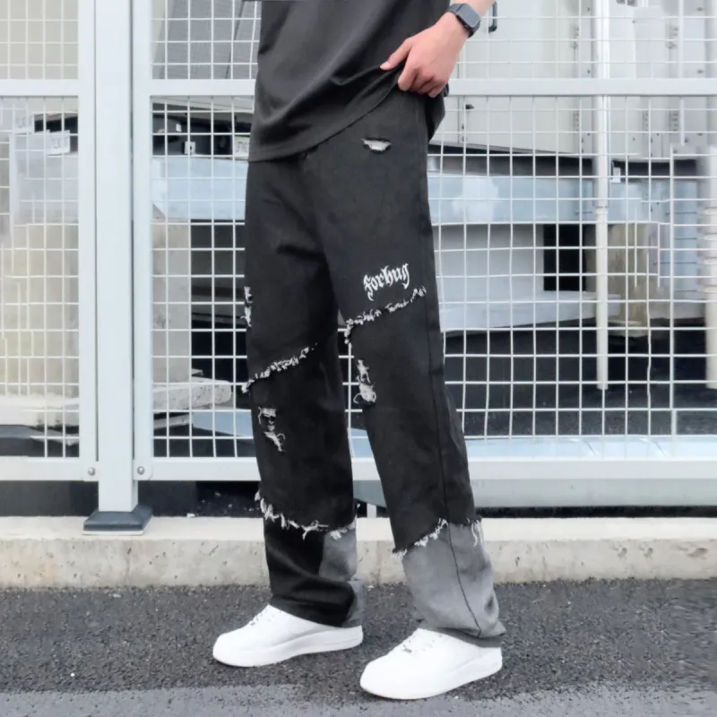 FORHUG Jeans Unisex Black-3