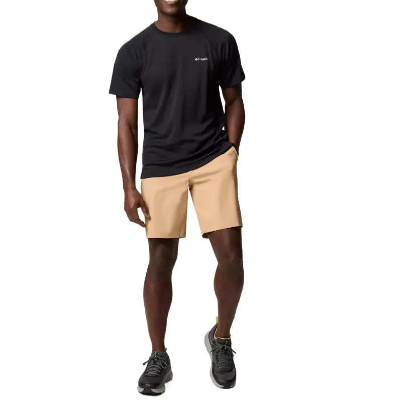 Columbia Tech Trail Omni-Shield Casual Shorts Men's Yellow-3