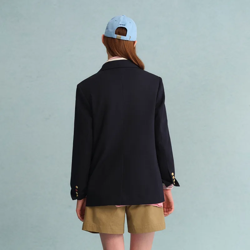 Teenie Weenie Business Suit Women's Navy Blue-4