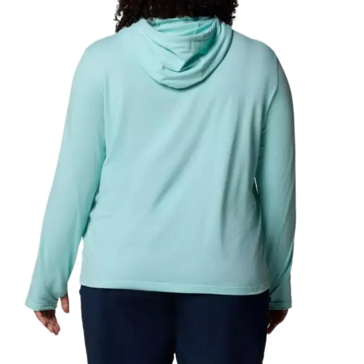Columbia Sun Trek Sweatshirt Women's Light Blue-1