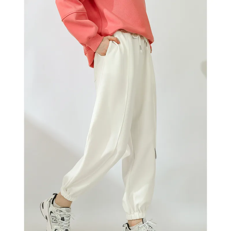 Love Elaine Casual Pants Women's White-3