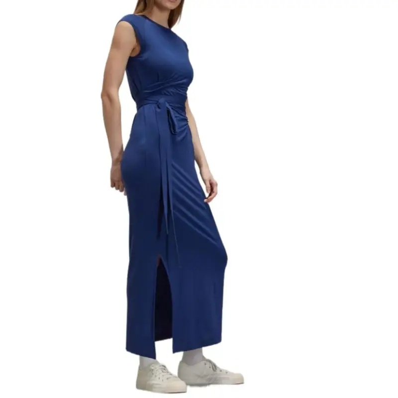Adidas x Y 3 LIANMINGKUAN Short Sleeved Dress Women's Blue-2
