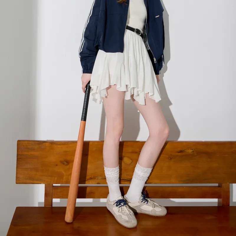 3COLOUR Casual Short Skirts Women's-2