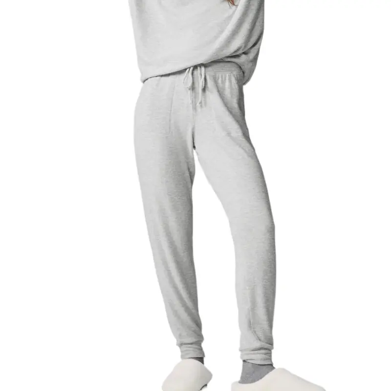 Alo Yoga Soho Sweatpant Knitted Sports Pants Women's-2