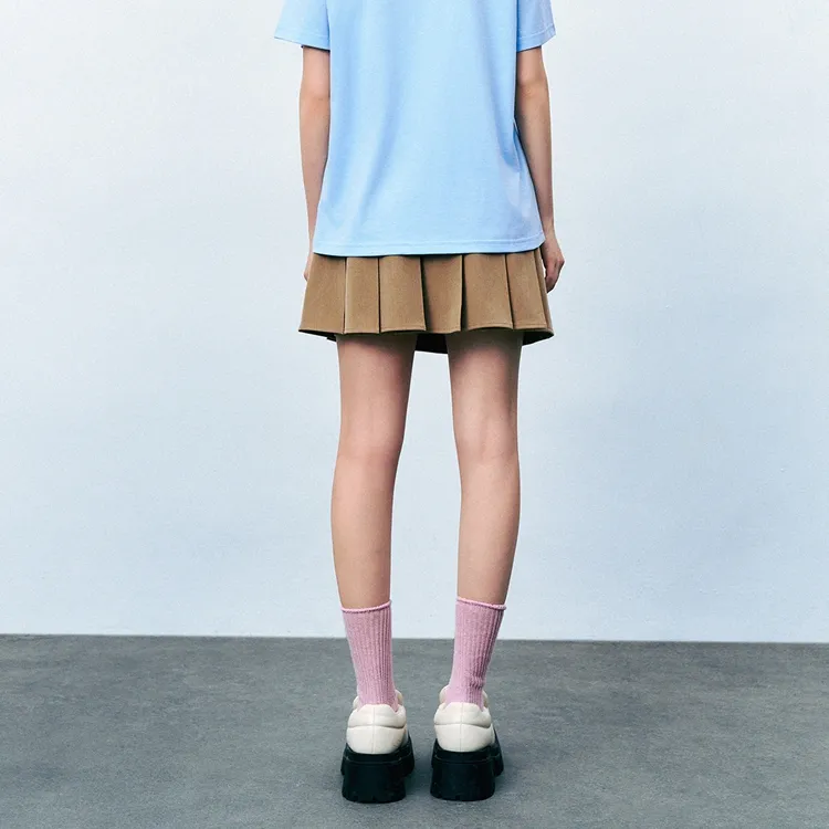 URBAN REVIVO Casual Short Skirts Women's-7