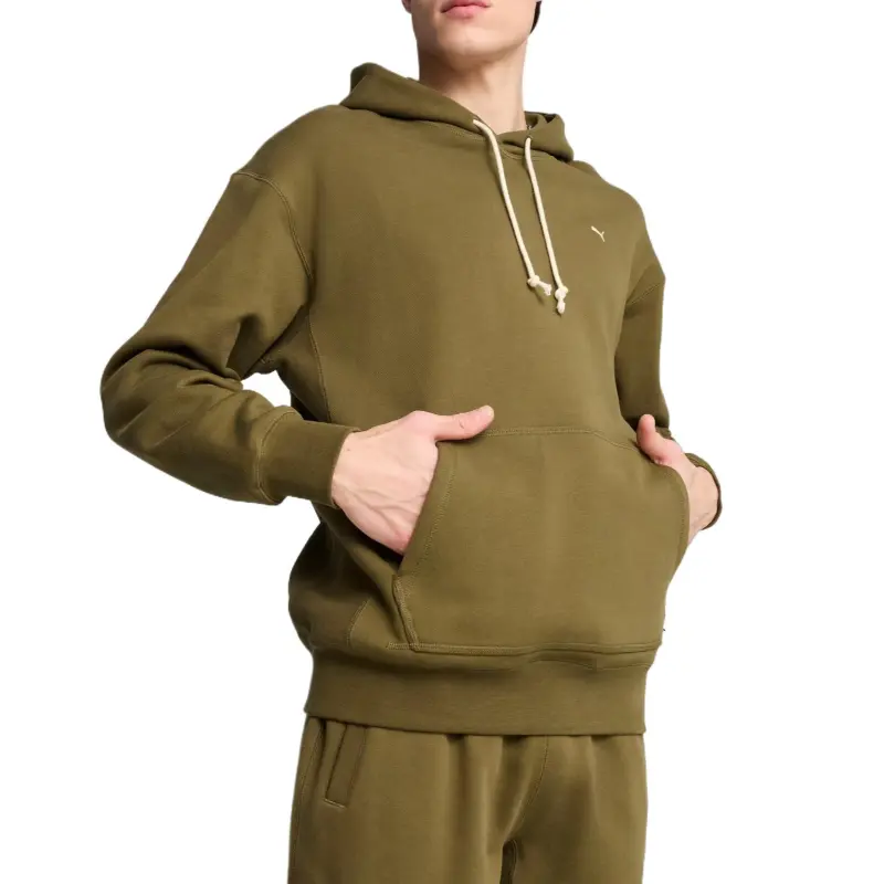 PUMA MMQ Hoodie Sweatshirt Men's Olive-2