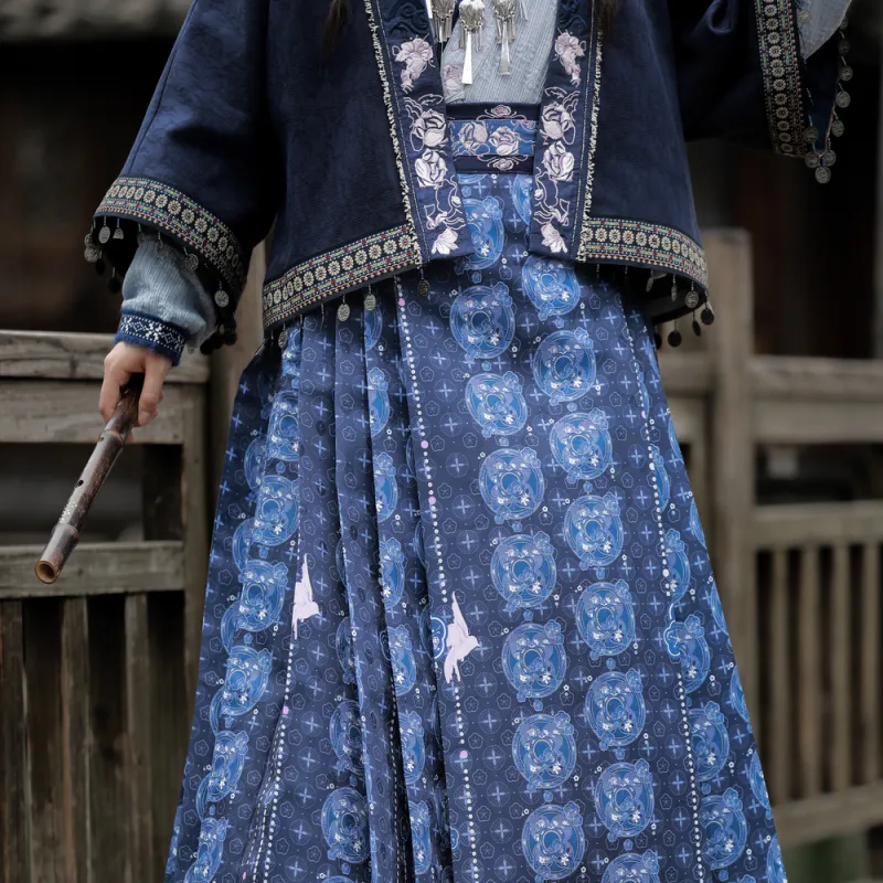 Snbl Skirt Set Women's Miajiang Girlish-2